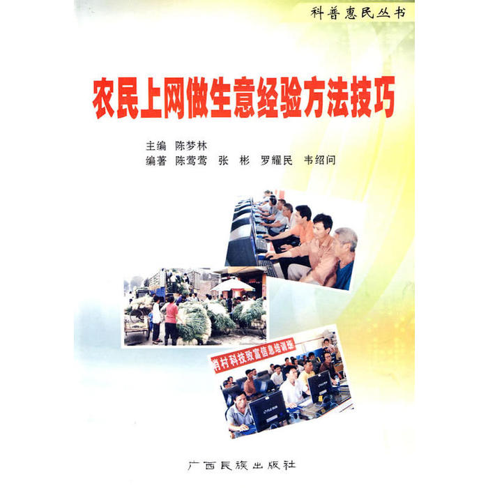 【正版书包邮】农民上网做生意经验方法技巧陈莺莺张彬罗耀民陈梦林广西民族出版社