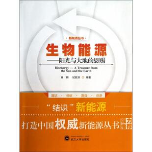 正版 恩赐肖钢纪钦洪武汉大学出版 书 新能源丛书生物能源阳光与大地 社 包邮