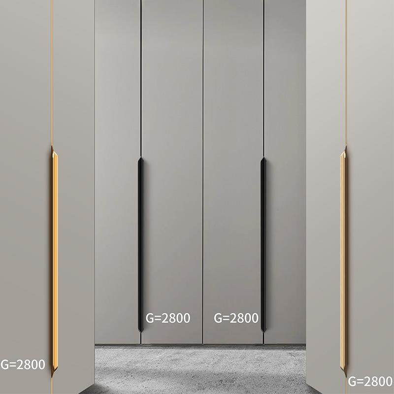 轻奢衣柜把手柜门封边拉手橱柜抽屉现代简约铝合金拇指款加长拉手,住宅家具,拉手,淘宝优惠券,粉丝福利购,淘宝优惠卷