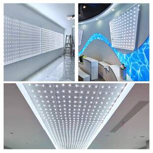 220V漫反射灯条3030高亮卷帘灯防水卡布软膜天花广告灯箱led灯条