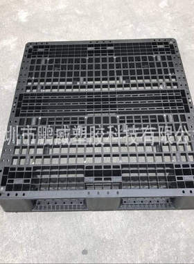 供应浙江温州黑色防静电卡板 PP材质防静电托盘 仓库运输网格卡板