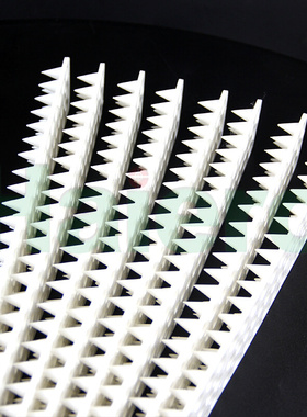 HC1117-W2白色塑料防猫刺 驱猫刺 赶猫刺吓猫刺