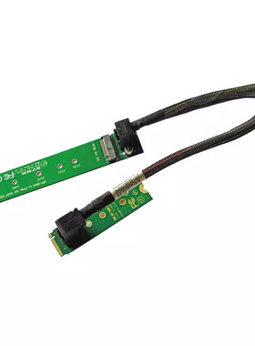 22110 NVMe M.2 SSD转to 2280转接卡adapter，2280转22110延长线