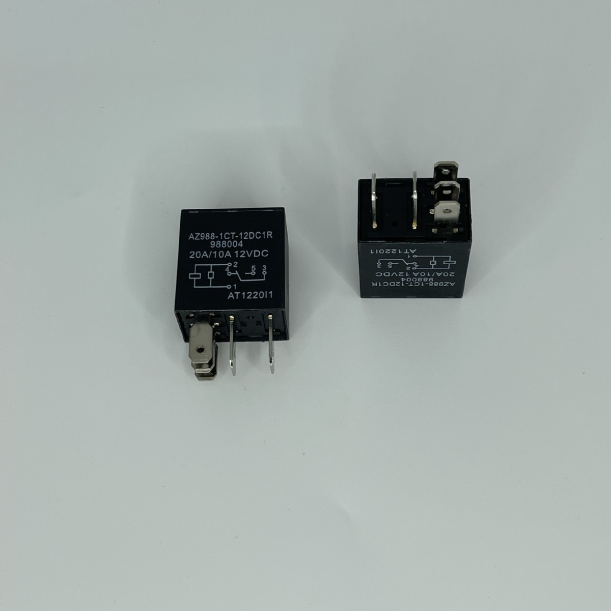 全新5脚汽车继电器AZ988-1CT-12DC1R继电器988004