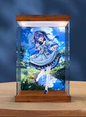 适用于FNEX 虚拟主播-彩虹社 天宫心主题背景灯箱款防尘罩收纳盒