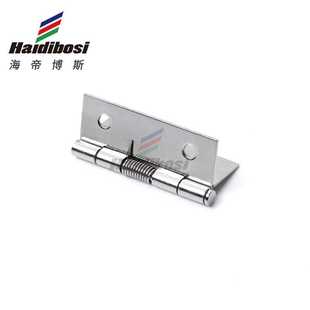 不锈钢弹簧合页大全关闭门器自动回位带扭簧小型迷你五金折叠铰链