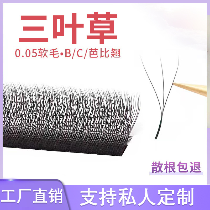 不散根三叶草嫁接睫毛高端美睫