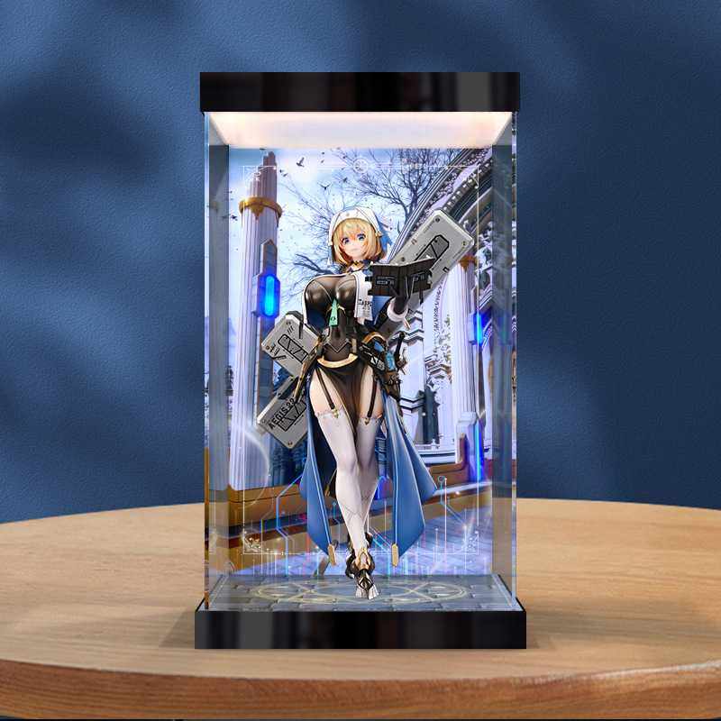适用 索菲亚· F· 希琳 机甲修女 手办模型灯光亚克力高清收纳盒,收纳整理,手办收纳盒,淘宝优惠券,粉丝福利购,淘宝优惠卷