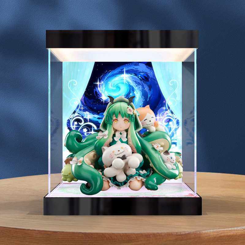 适用APEX-TOYS INNERMINDS 克苏鲁 喵噗噜睡衣派对手办灯光收纳盒,收纳整理,手办收纳盒,淘宝优惠券,粉丝福利购,淘宝优惠卷