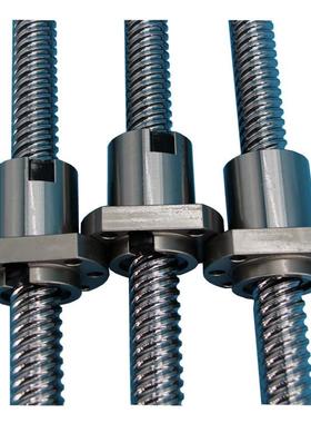 SFS2010右旋腰型SSR2010滚珠丝杆C7高精度丝杠低噪音