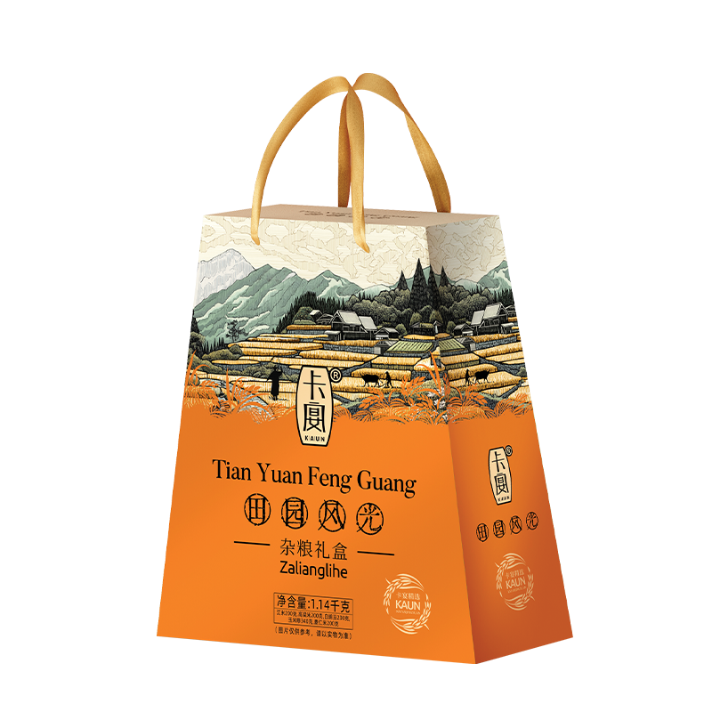 卡宴田园风光杂粮礼盒年货送礼