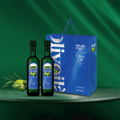 欧丽薇兰橄榄油云系列礼盒500ml 2瓶家用食用油节日福利团购送礼