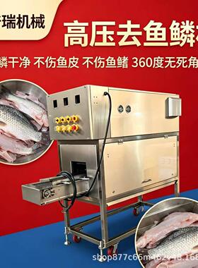 商用压水枪去鱼鳞机黑备鱼草鱼脱鳞/去机鳞鱼设不伤皮水产设备