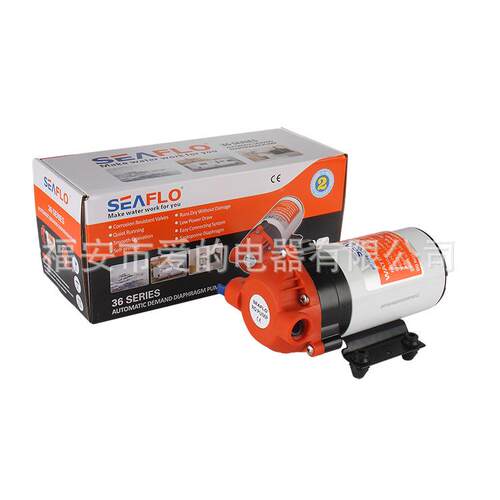 12V2焊4V微型电SEAFLO 动隔膜电机冷却水循环机冷却水泵泵水箱环