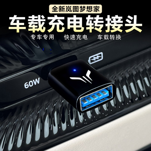 岚图梦想家充电转接头TypeC转usb