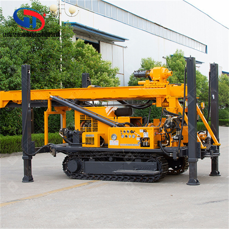 履带式绳索取芯钻机移动方便 可移动勘探设备 全液压探矿钻机