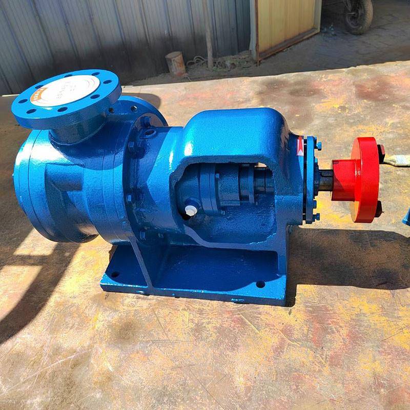 NYP高粘度保温树脂泵胶水糖蜜输送泵内啮合齿轮泵厂家自吸