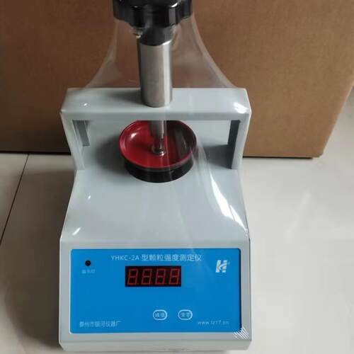 YHKC-2A数显强度测定仪500N实验室台式化饲料硬度计
