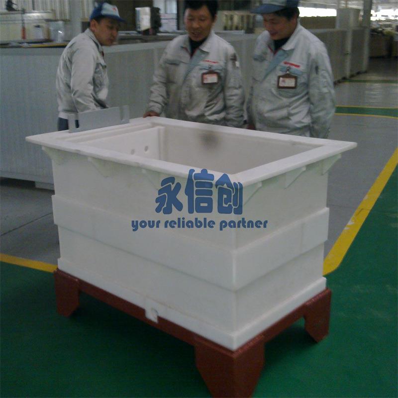 PVCPP塑料箱聚丙烯聚氯乙烯耐腐蚀酸碱槽厂家订制可提供图纸