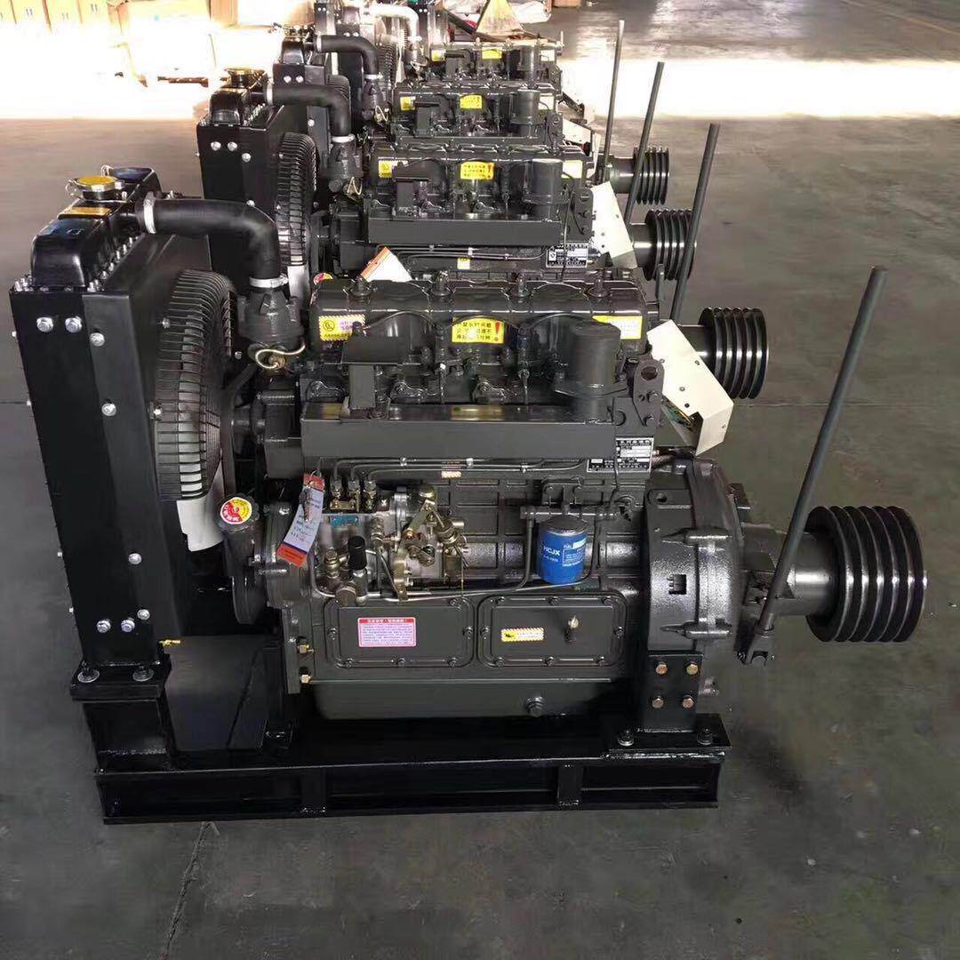邯郸潍坊ZH4100P发动机 四缸40kw50马力粉碎机玉米脱粒机用柴油机