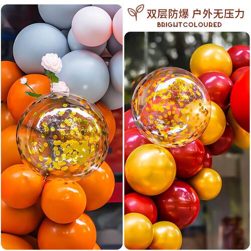 开业气氛布置气球拱门店铺商场门店立柱支架周年庆活动氛围装饰