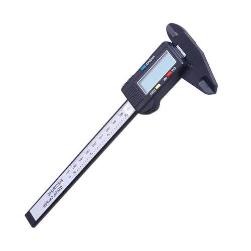 温州盛测0-150mm碳素塑料电子数字游标带深度杆 数显卡尺