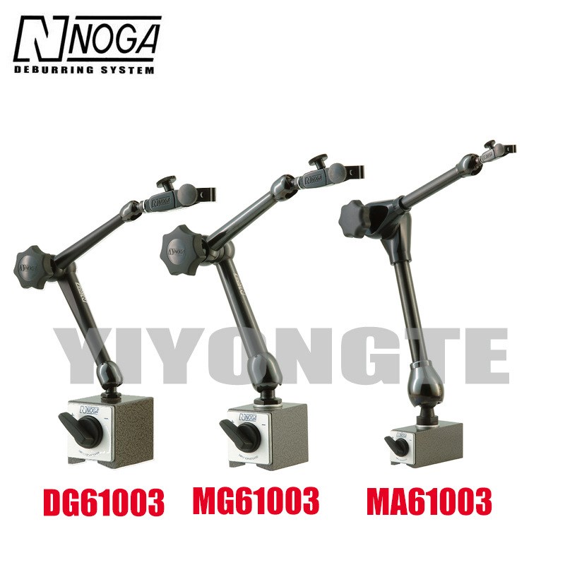 诺佳NOGA磁性杠杆百分表座 DG61003万向微调磁力表座MG61003 NF10