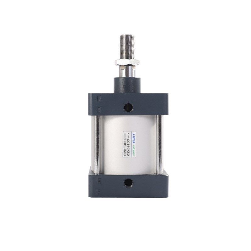 亚德客型 标准气缸SC250大推力铝合金拉杆气缸 厂家 可调带磁