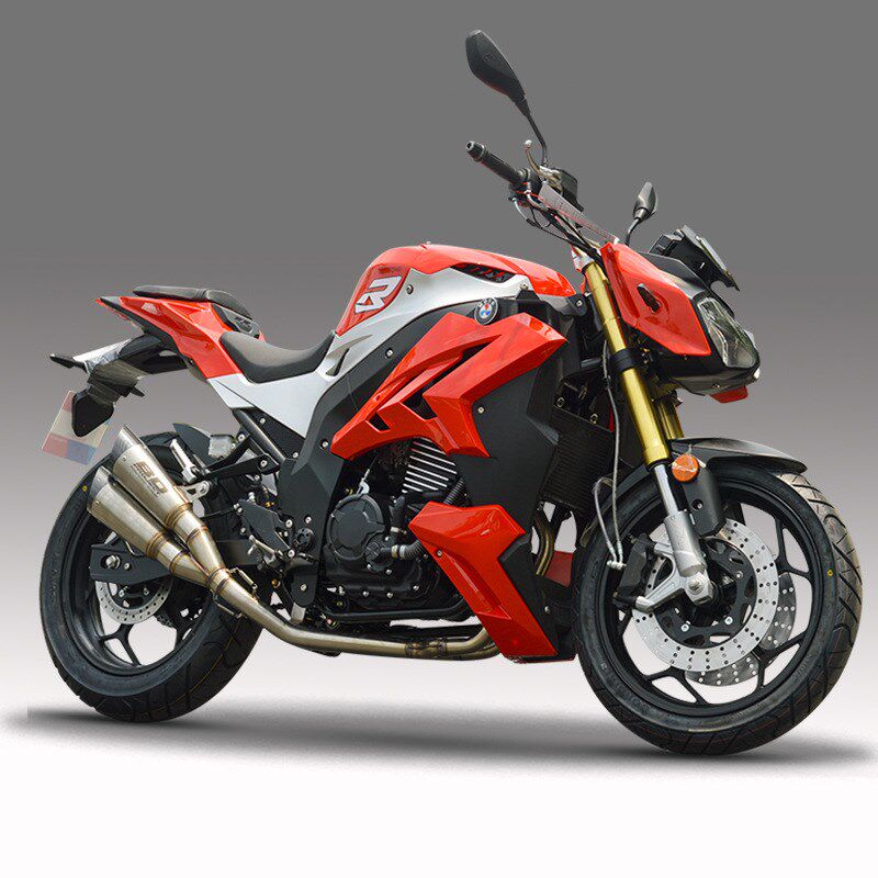 全新电喷200CC平衡轴宝雕单R大小眼街车跑车公路赛可上牌400c双缸