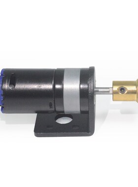 CMHP25-370直流大扭力大功率减速电机 黑皮减速马达 智能小车电机