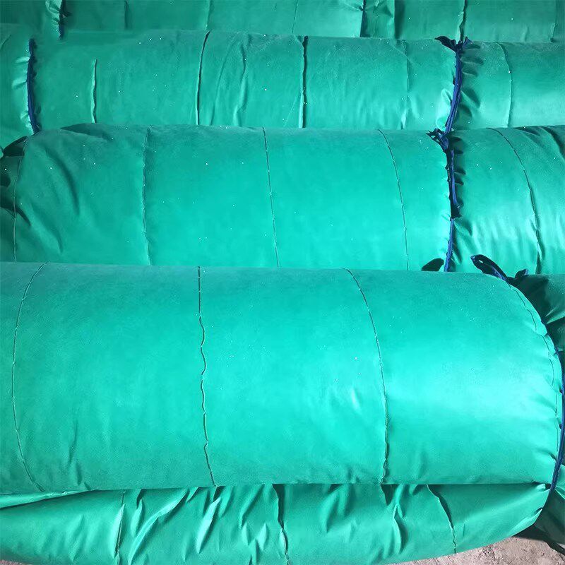 三防布岩棉板防火水阻燃保温被大棚桥梁混凝土养护隔热工程保温被