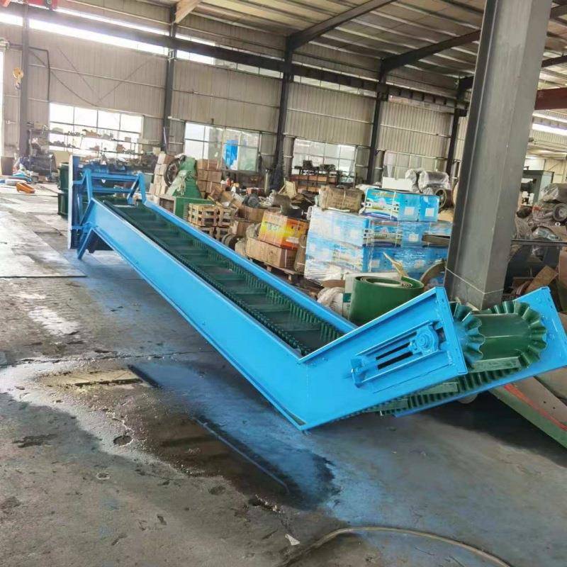 电动升降移动式皮带输送机装车货物抛粮食皮带机肥料皮带输送机