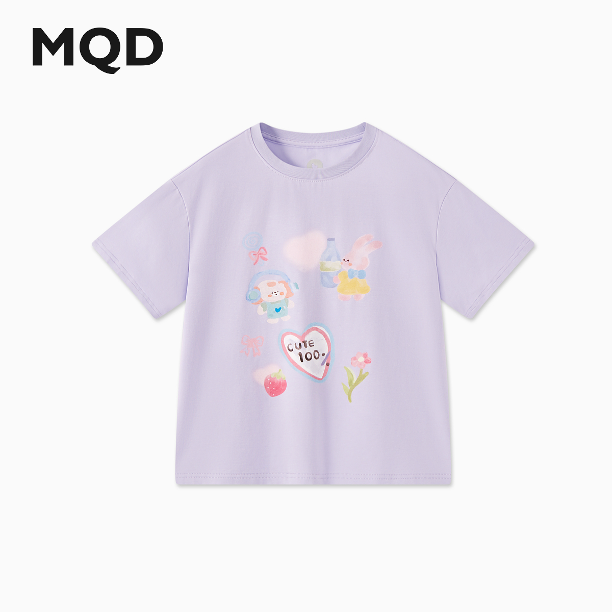 女大童T恤MQD甜美可爱亲肤童装