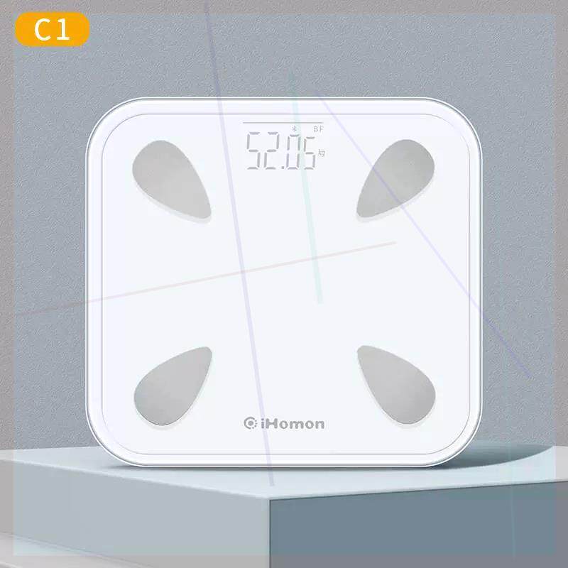 红檬体重秤家用电子体脂秤2025新款健康秤精准称重智能蓝牙充电