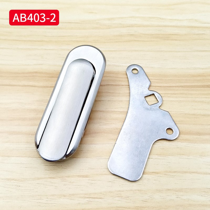AB402不锈钢锁304材质配电箱基业箱锁机械门锁AB403不锈钢平面锁