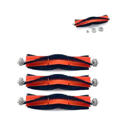 适用Dreame追觅D9 Max扫地机器人配件耗材 可水洗主刷滚刷