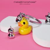 比利时萌鸭钥匙扣包包挂件 文创可爱精致创意生日礼metalmorphose
