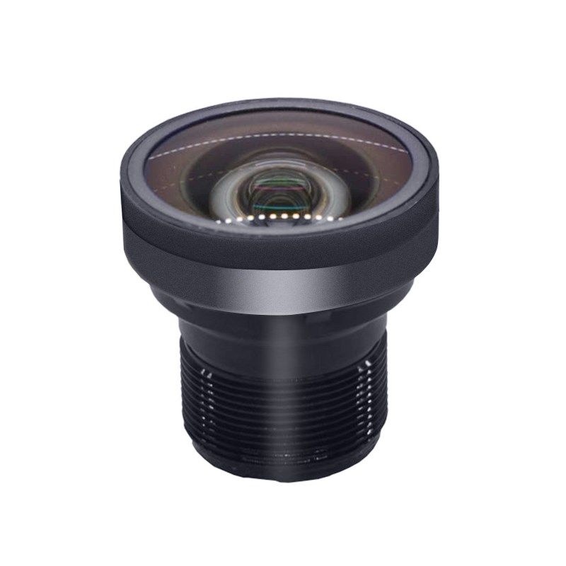 500万2.5分之一高清红外窄带1/2.5无畸变不变形工业W视觉M12镜头