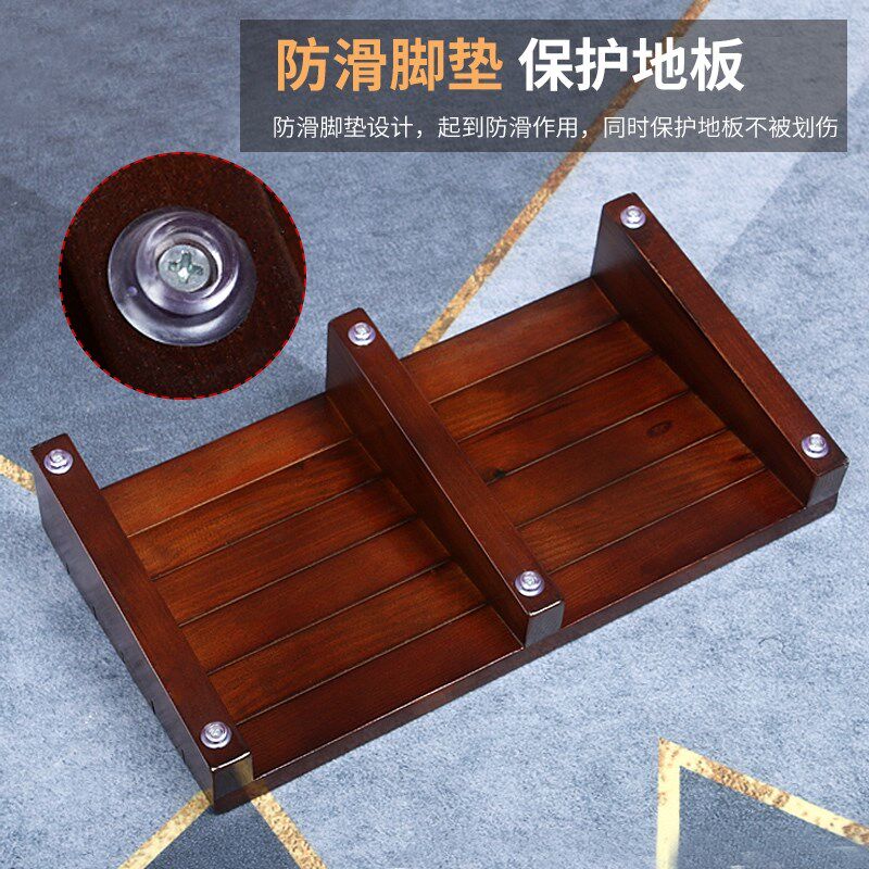 实木台阶增高台踩脚凳垫高底x座踏板洗衣池踏脚凳家用垫脚凳脚踏1