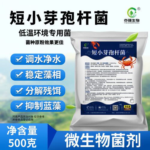 短小芽孢杆菌水产养殖冬天环境低温污水处理水体底质Z微生物菌种