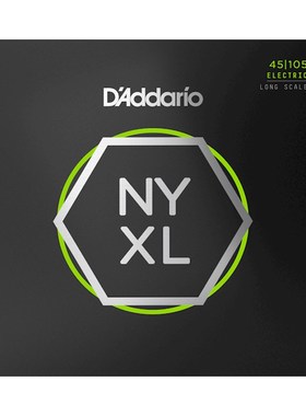 达达里奥a美产ny steel弦芯镀镍钢缠绕贝斯琴弦套弦NYXL45130SL