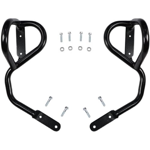 适用轻骑b大韩骁胜坦影QH250摩托车保险杠后尾架靠背挡泥板改装件