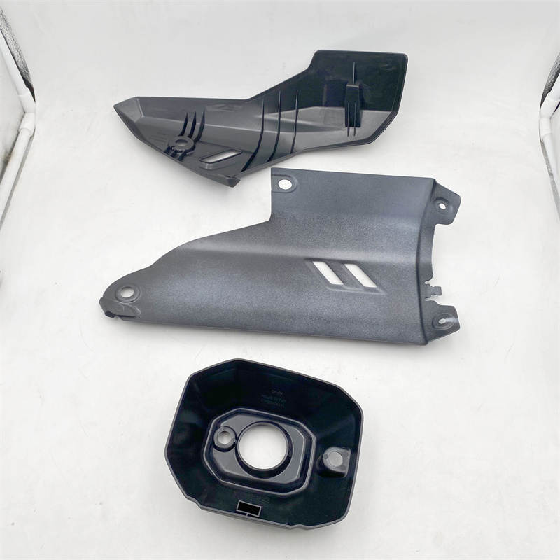 适用UHR150/HJ150T-28踏板车排气管消声器装饰W罩防烫板装饰盖