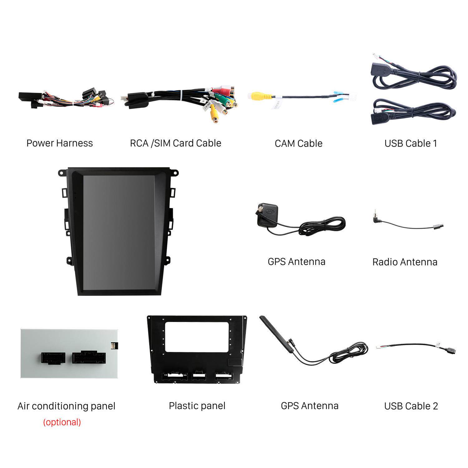 适用于2013-2018款福特蒙迪欧MK5 福顺无线Carplay安卓车载导航仪