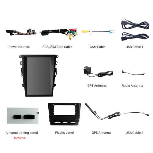 适用于2013-2018款福特蒙迪欧MK5 福顺无线Carplay安卓车载导航仪