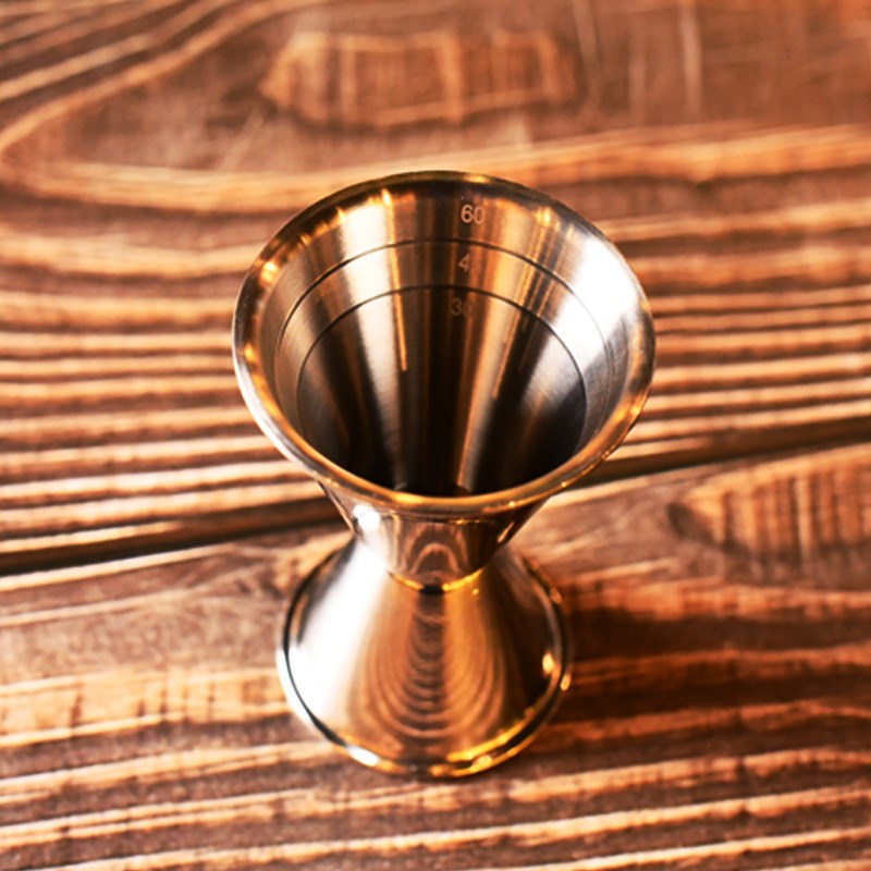 酒吧调酒 日式大都会量酒器盎司杯量杯内带数字刻度量酒器盎新品