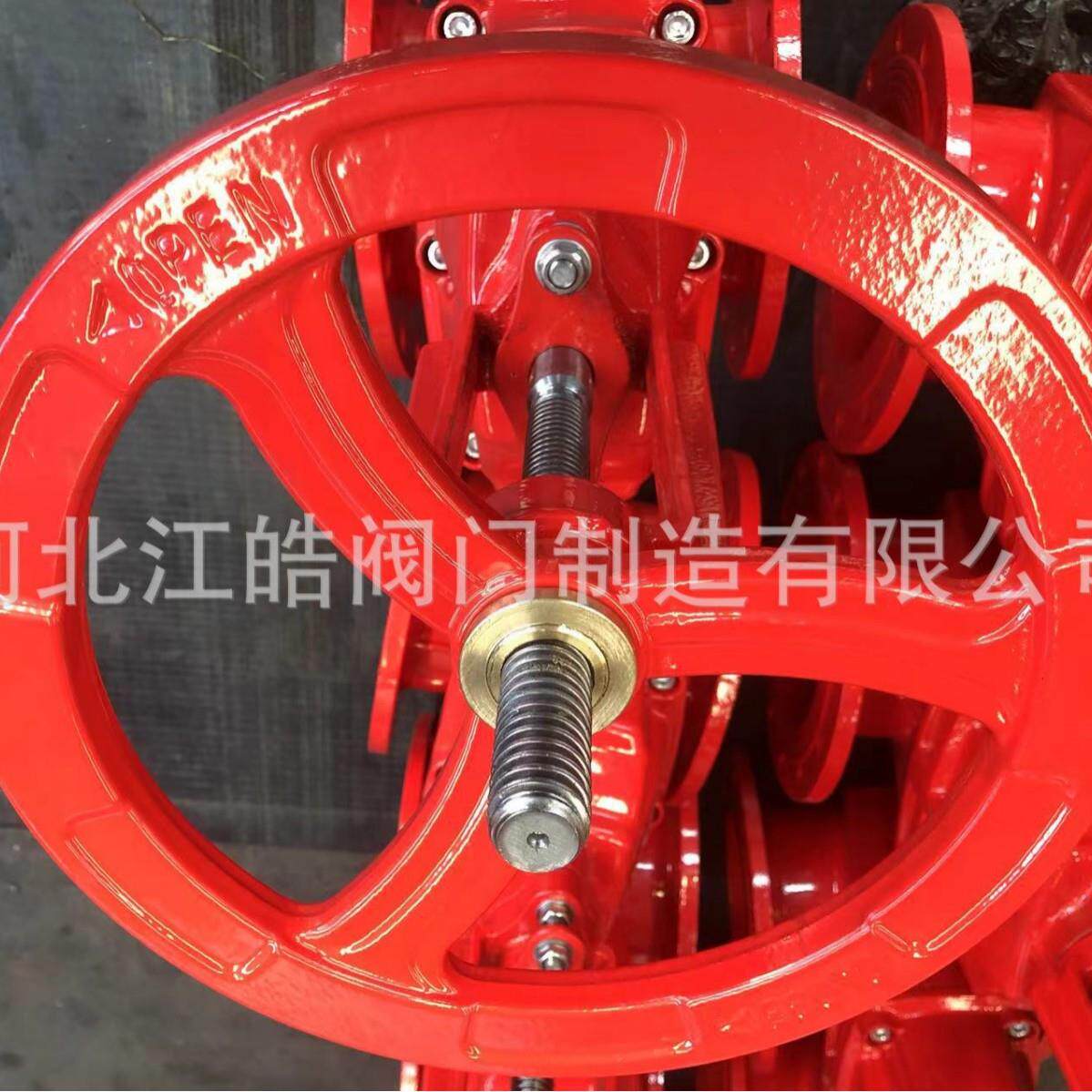用于水利工程自来水公司常压DN100防护闸阀明杆软密封止回防漏