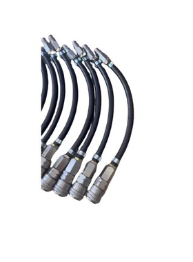 IMPA 590527 HOSE RUBBER 橡胶气管接头 PT3/8 MALE X 310MM