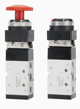 STNC气动阀MV322五通机械阀MV522R/G522EB气动换向开关阀MSV86522