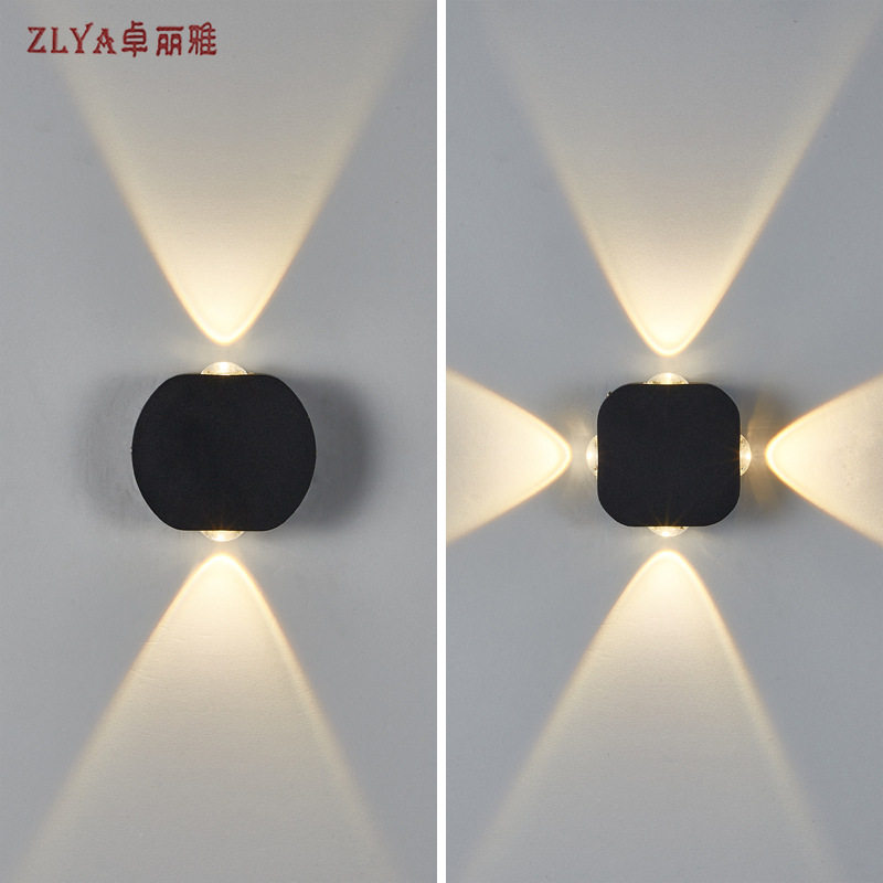 现代简约led走廊过道户外酒店北欧创意客厅卧室床头室内迷你壁灯